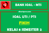 Soal PTS Fikih Kelas 8 Semester 2