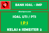 Soal PTS IPS Kelas 8 Semester 2