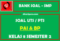 Soal PTS PAI Kelas 8 Semester 2