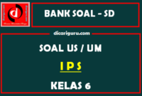 Soal Ujian Sekolah / US IPS Kelas 6