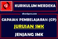 Capaian Pembelajaran / CP Kejuruan SMK Kurikulum Merdeka