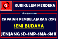 Capaian Pembelajaran / CP Seni Budaya Kurikulum Merdeka