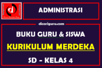 Buku Kurikulum Merdeka SD KELAS 4 Untuk Guru dan Siswa