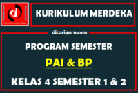 Prosem PAI Kelas 4 SD Kurikulum Merdeka