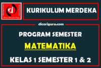 Prosem MTK Kelas 1 SD Kurikulum Merdeka