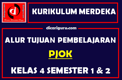 Alur Tujuan Pembelajaran / ATP PJOK Kelas 4 Fase B