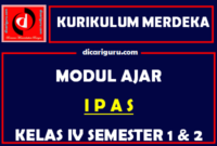 Modul Ajar IPAS SD Kelas 4