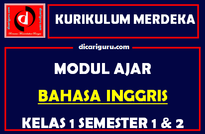 Modul Ajar Bahasa Inggris SD Kelas 1