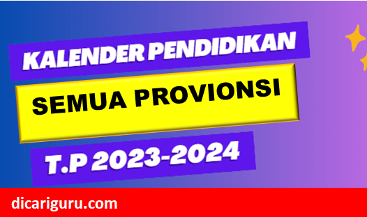 Kalender Pendidikan Tahun 2023/2024