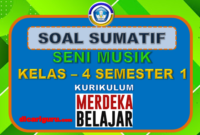 Soal Sumatif Seni Musik Kelas 4 Semester 1