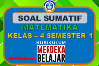 Soal Sumatif MTK Kelas 4 Semester 1