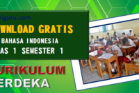 Soal STS Bahasa Indonesia Kelas 1 Semester 1