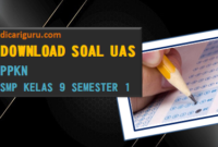 Soal Sumatif PAS/UAS PPKN Kelas 9 Semester 1