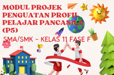 Download Modul Projek Penguatan Profil Pelajar Pancasila Kelas 11 SMA/SMK Fase F