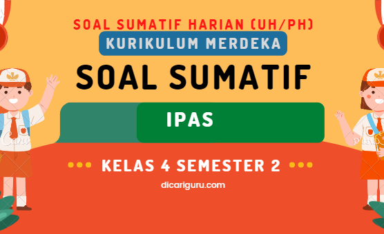 Soal Sumatif Harian IPAS Kelas 4 Semester 2