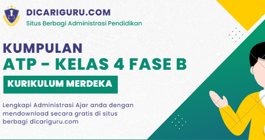 Lengkap ATP Kelas 4 Fase B Kurikulum Merdeka