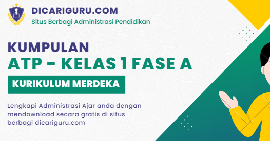 Lengkap ATP Kelas 1 Fase A Kurikulum Merdeka