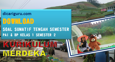 Sumatif Tengah Semester PAI Kelas 1 Semester 2