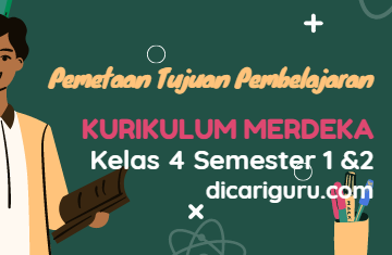 Pemetaan Kurikulum Merdeka Kelas 4 Semester 1 dan 2