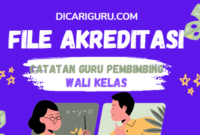 Buku Catatan Guru Pembimbing