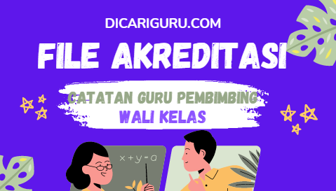 Buku Catatan Guru Pembimbing 