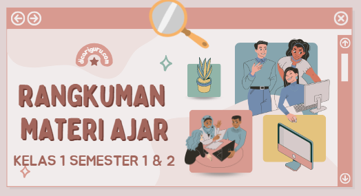 Rangkuman Pembelajaran Kelas 1