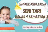 Soal Sumatif Akhir Tahun Seni Tari Kelas 1 Semester 2