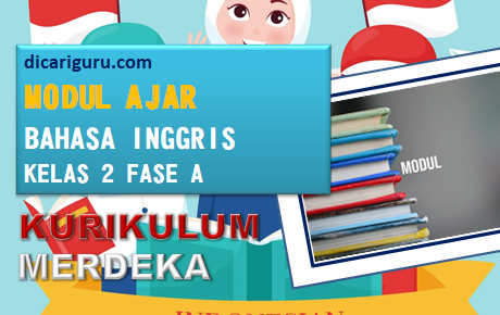 Modul Ajar Bahasa Inggris Kelas 2 Fase A Kurikulum Merdeka