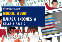 Modul Ajar Bahasa Indonesia Kelas 5 Fase C Kurikulum Merdeka