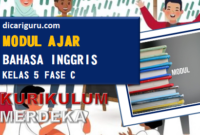 Modul Ajar Bahasa Inggris Kelas 5 Fase C Kurikulum Merdeka